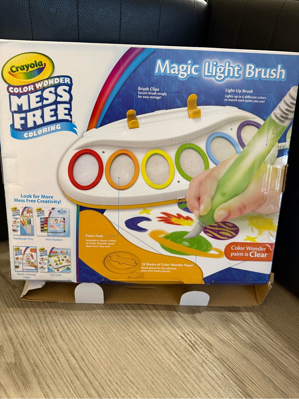 Crayola Color Wonder Magic Light Brush Painting(No Paper Can Buy In Walmart)